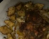 Foto langkah ke 2 dari resep Roasted Chicken w/ white sauce & vegetables.