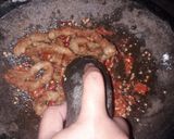 Foto langkah ke 7 dari resep Usus Geprek.