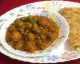 A picture of step 16 of Matar Mushroom Butter Masala.