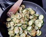 A picture of step 1 of Zucchini Tart.