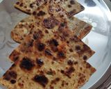 A picture of step 8 of Cheesy mexican roti.