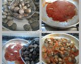 Foto del paso 4 de la receta Merluza con almejas y langostinos