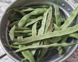Foto del paso 1 de la receta: Chauchas multicolor - multisabor