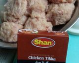 A picture of step 1 of BBQ Chicken Kabab Karhai.