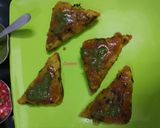 A picture of step 10 of Raw banana Hyderabadi toast.