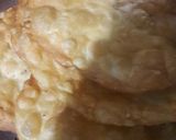 A picture of step 4 of Sindhi dal pakwan.
