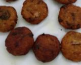 A picture of step 4 of Potato Pattis.