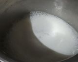 A picture of step 1 of Masala chai.