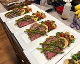 A picture of step 16 of Honey Pecan Coconut Crusted London Broil.