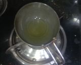 A picture of step 6 of Dal palak.