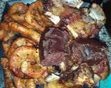 Foto del paso 1 de la receta: Asado, chinchu y más...🥓🍗😄
