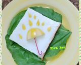 A picture of step 1 of #Umbrella_Egg_Sandwich!! #RamadanKiTayari.