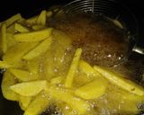 A picture of step 3 of Masala fries.