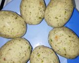 A picture of step 4 of Chicken Nargisi kabab.