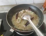 A picture of step 3 of Resturant style Punjabi kadhi pakora.