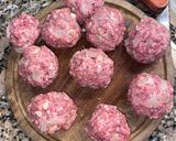 Foto del paso 3 de la receta: Hamburguesas o albóndigas con barbacoa