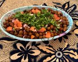 A picture of step 11 of Chana masala.