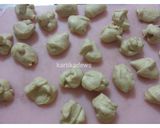 Foto langkah ke 8 dari resep ROTI JAMUR UNYIL (simpel, praktis, tanpa  ulen).
