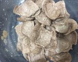 Hình bước làm 1 của món Canh kim chi thịt bò chay