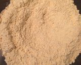 A picture of step 1 of Chickpea Bread.