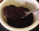 Hình bước làm 3 của món Bánh socola bằng lò vi sóng 5ph