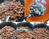 A picture of step 1 of Soya Chunks Curry - Protein Powder in a Bowl.