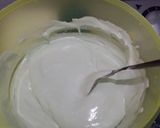 Foto langkah ke 5 dari resep Brownies coklat pandan kukus.