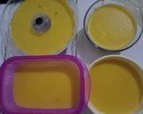 Foto langkah ke 2 dari resep Puding Labu Lapis Coklat.