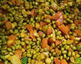 A picture of step 1 of Mothers recipe green moong.