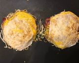 A picture of step 15 of Hiroshima-style Okonomiyaki (Basic).