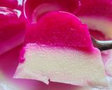 Foto langkah ke 6 dari resep Agar-agar Buah Naga.