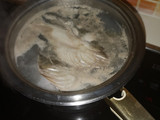 Arroz con salmón y marisco