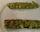 Foto del paso 11 de la receta: Timbal de calabacines y tomates asados con crema de berberechos y gambas al ajillo