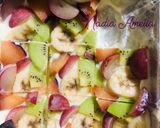 Foto langkah ke 4 dari resep Yoghurt Fruit Bar (diet menu).