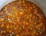 A picture of step 5 of Carrots and potatoe rice.