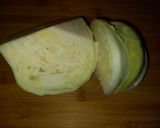 Une image de l'étape 1 de Salade de chou à la japonaise.