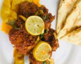 A picture of step 2 of Koyla karahi.
