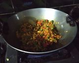 A picture of step 3 of Paneer bhurji.