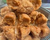 Foto langkah ke 4 dari resep Bakso ayam goreng merekah.
