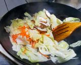 蒜香高麗菜的食譜步驟3照片