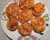 Dupla sajtos pizzás csiga 🐌🧀 recept fázis 4 fotója