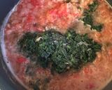 A picture of step 4 of Spinach with Rice.