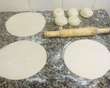 A picture of step 9 of Coconut chapati #coconutchapati.