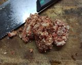 Foto langkah ke 2 dari resep Buncis Daging Cincang.