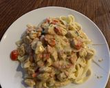 Szybkie tagliatelle z kurczakiem krok przepisu 7 zdjęcie