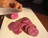 Foto langkah ke 1 dari resep Keripik Telo Ungu.