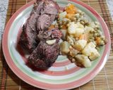 Foto del paso 4 de la receta: Tapa de asado al horno con ensalada de papas