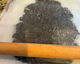 A picture of step 2 of Chocolate Fruit Roll Cake.