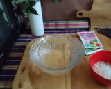 Foto langkah ke 1 dari resep Puding Bunga Metode Suntik.
