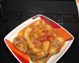 Foto del paso 4 de la receta: Jamoncitos de pollo con patatas guisadas